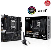 Resim ASUS TUF GAMING A620M-PLUS WIFI DDR5 6400MHZ 1XHDMI 2XDP 2XM.2 USB 3.2 MATX AM5 (AMD AM5 7000 SERİSİ İŞLEMCİ UYUMLU) 