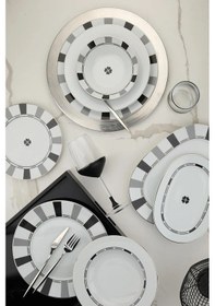 Resim Kütahya Porselen Leonberg 27 Parça 6 Kişilik Yemek Takımı 12688 