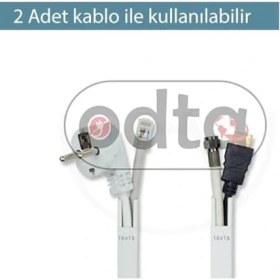 Resim Aesco 4 Metre (16X16MM) | Kendinden Yapışkanlı Kablo Kanalı | 4m (10 Adet x 40CM) | Kablo Gizleyici 
