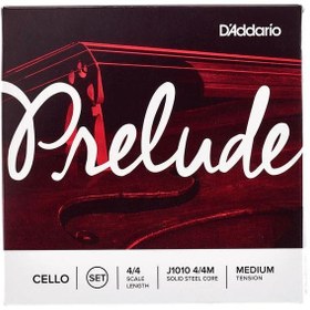 Resim D'Addario J1010 Prelude Çello Tel Seti (4/4) | Okul Orkestraları için İdeal Seçim Mükemmel Akort İstikrarı ve Parlak Tını 