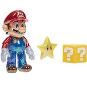 Resim Ni̇ntendo Super Mari̇o Fi̇gürü Mari̇o Ve Star Koleksi̇yoncu Kutusunda 10 Cm 