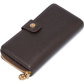 Resim Kahverengi Deri Kadın Cüzdan - S1CB00005789-A42 