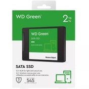 Resim WD Green, WDS200T2G0A, 2TB, 545/465, 3D NAND, 2,5" SATA, SSD 