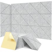 Resim Steellaar 12 Paket Akustik Paneller, 12X12X0.4 Inç Ses Geçirmez Köpük Paneller, Gri (Yurt Dışından) 