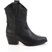 Resim Siyah Kadın Bot & Bootie K02586999909 Siyah 
