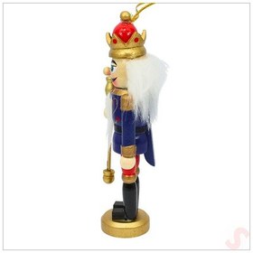 Resim Kurşun Asker, Ahşap Fındıkkıran 13cm - Mızraklı 