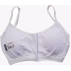 Resim 6 Adet Tutku Genç Kız İp Askılı Kaplı Alıştırma Sütyeni 847 Beyaz 