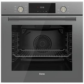 Resim QMS63CPR Flowart Serisi 78 L Gri Ankastre Fırın 