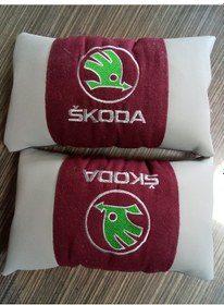 Resim Skoda Logolu Boyunluk Boyun Yastığı 