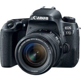 Resim Canon Eos 77d 18-55mm Is Stm Fotoğraf Makinesi 