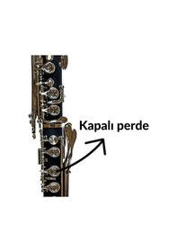 Resim Fox Cl2000-bch Bb Klarnet Kapalı Perde Alman Sistem Tuşe Yapı 