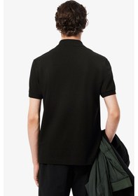 Resim Lacoste L.12.12 Light Men's Classic Fit Polo T-shirt Erkek Polo Yaka Tişört Siyah 