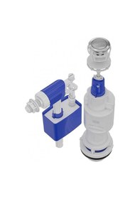 Resim Yandan Girişli Su Tasarruflu Basmalı Klozet Rezervuar İç Takımı Çok Renkli 