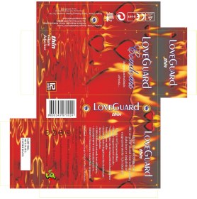 Resim Love Guard Thin ( Kokulu Daha Ince ) Prezervatif 