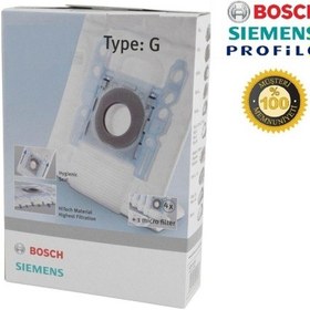 Resim Bosch Uyumlu Siemens Profilo Synchropower Vz41Fgall Toz Torbasi 