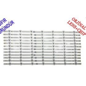 Resim Lg 55Lb670V 55Lb730V Led Bar Panel Ledleri 6916L-1743B 6916L-162 