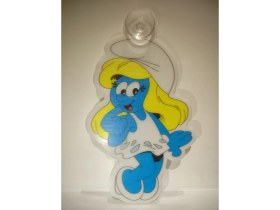 Resim Şirine Vantuzlu Pleksi Cam Süsü 