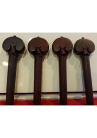 Resim Picaldi Kalp Rosewood Set Viyola Kulağı 1232-H 