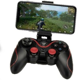 Resim DNR Bilişim Pubg Bluetooth Kablosuz Oyun Konsolu Ve Telefon Standı Siyah T/x-3 Oyun Konsolu 