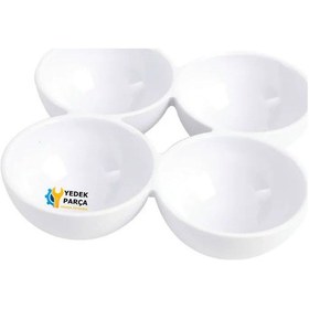 Resim Bosch Uyumlu Buzdolabı Rafı İçin Yumurtalık - 4'lü Yumurta Tutucu Plastik Aparat - Siemens, Profilo Uyumlu 