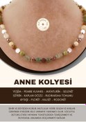 Resim Alp Doğal Taş Doğal Taş Anne Kolye 6 mm M407 