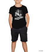 Resim Bob Seger Siyah Çocuk Tişört Beyaz 