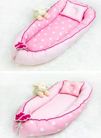 Resim Yatak ve Ortopedik Yastik Pembe Yildiz Fitilli 