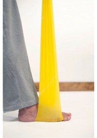 Resim Theraband Sarı Egzersiz Bandı Pilates Lastiği Sarı 