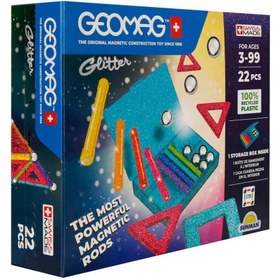 Resim Nessiworld 0534 Parıltı Manyetik Çubuklar 22 Parça 