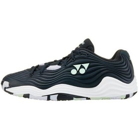Resim Yonex Fusion Rev 24 All Court Siyaherkek Tenis Ayakkabı Siyah 