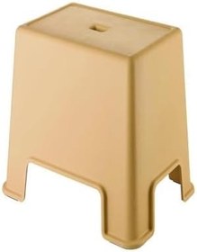 Resim Geseus Banyo Taburesi Büyük Boy Çok amaçlı Tabure Açık Kahve-481 
