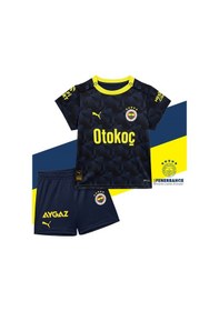 Resim Fenerbahçe Orijinal Lisanslı 23/24 Lacivert Mini Forma Set Hediyelik Ahşap Kutulu Lacivert 