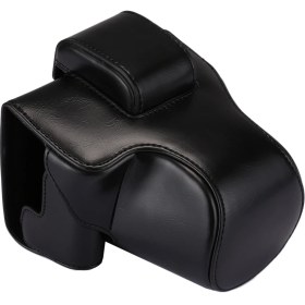 Resim Ykd Store Canon Eos M5 Için Kayışlı Tam Vücut Kamera Pu Kılıf Çanta Siyah (Yurt Dışından) 