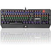 Resim Gamebooster G5 Defender Rainbow Aydınlatmalı Mekanik Türkçe Klavye 