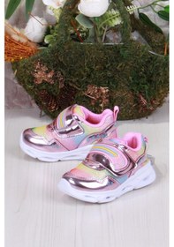 Resim Vicco 346.b23y.181 Pembe Kita Işıklı Kız Çocuk Ayakkabı Pembe 