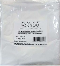 Resim More For You Tek Kullanımlık Kesim Örtüsü 250 Adet 