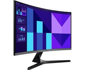 Resim Samsung Essential S3 27" 100Hz 4Ms (VGA+HDMI) FHD VA Curved Vesa Monitör LS27D390GAUXUF 