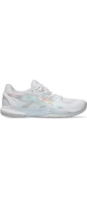 Resim Asics Powerbreak Ff Beyaz Voleybol Ayakkabısı Unisex 1073A090-100 Nefes Alabilir Yapı ile Konforlu 