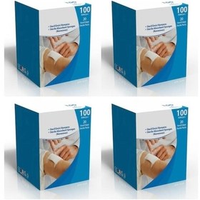 Resim Steril Emici Kompres Gazlı Bez 7.5X7.5Cm 400 Adet 