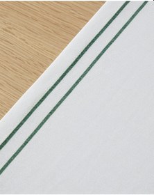 Resim English Home Ribbon Joy Runner 40x140 Cm Yeşil-beyaz Yeşil-beyaz 