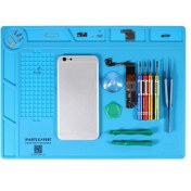 Resim Iparts Expert Yalıtımlı Silikon Telefon Tamir Pedi 35 CM X 25 CM 