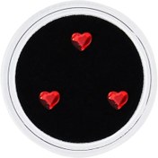 Resim 3 Adet/kutu Diş Diş Taşlar Kristal Elmas Süs Çeşitli Şekiller Renkli Diş Takı Protez Akrilik Diş Dekorasyon Malzemesi Turuncu 