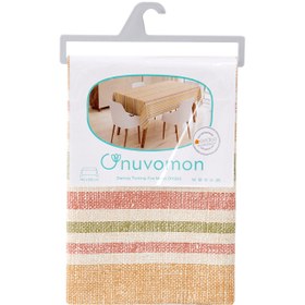 Resim Nuvomon Dertsiz 1198-2 Ticking Pvc Masa Örtüsü - 140x220 cm 