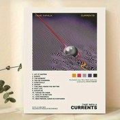 Resim 1 adet Tame Impala "Currents" Albüm Kapağı Baskı - Canlı Psikedelik Tuval Poster, Çerçevesiz Duvar Dekoru Oturma Odası, Yatak Odası, Yurt için - Müzik Severler İçin İdeal Hediye, Elektrik Gerektirmez, Asması Kolay, Albüm Kapağı Duvar Sanatı 