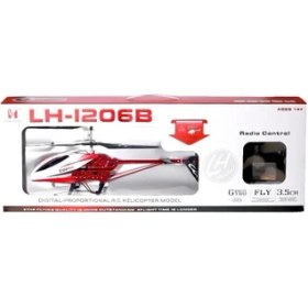 Resim Dolunay LH-1206 Kumandalı 3.5 Kanal Helikopter -Can 