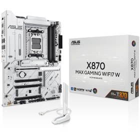 Resim Asus X870 Max Gamıng Wıfı7 W Amd X870 Am5 Ddr5 8000 Hdmı 2xusb4 3 