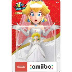 Resim Nintendo Amiibo Super Mario Odyssey Peach Figür 