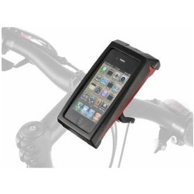 Resim Zixtro Flash Bisiklet Telefon Kılıfı Zı-055 Kırmızı - Siyah 