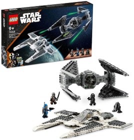 Resim LEGO 75348 Star Wars Mandalorian Fang Fighter Tıe Interceptor'a Karşı 