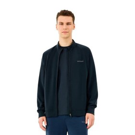 Resim Skechers Full Zip Regular Turttle Neck Jacket Erkek Siyah Sweatshirt 